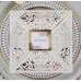 Square Invitation Card Wedding Supplies Laser Cut Iridescent Paper Greeting Card